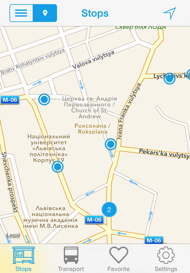 LvivTransportTracker screenshot 3
