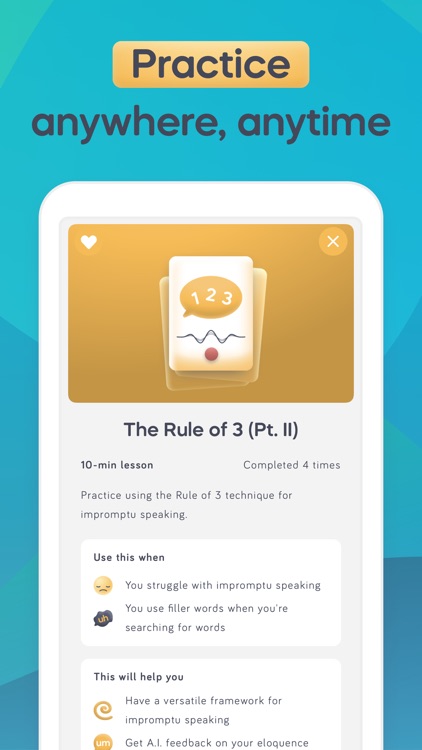 Speeko - Public Speaking Coach screenshot-3