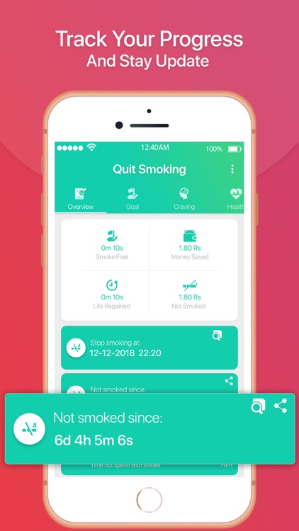 Quit Smoking Tracker