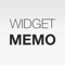 Icon Widget Memo - for quick memo