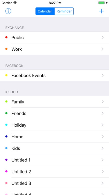 Calendar Color Picker