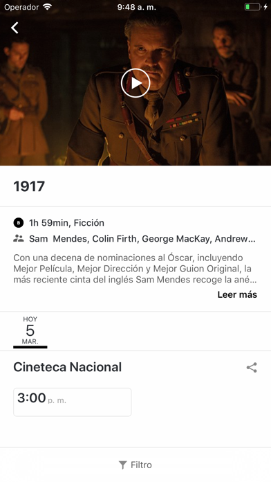 Cineteca Nacional Cartelera screenshot 3