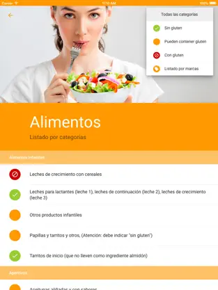 Captura 2 sinGLU10. Vivir sin gluten iphone