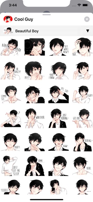 Cool Guy Stickers(圖6)-速報App