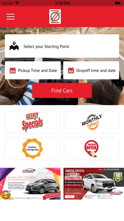 Onroadz -Self Drive Car Rental screenshot-4