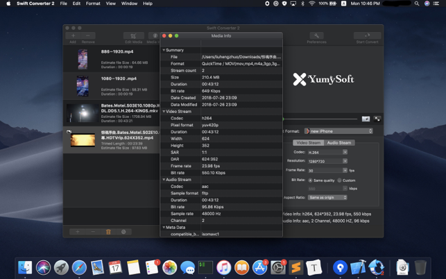 Swift Converter - Video and audio converter utility. v4.0.3 - Cmacked