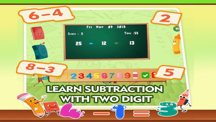 Subtraction Mathematics Games