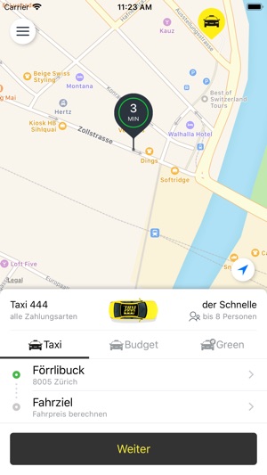 Taxi 444 AG, Zürich(圖2)-速報App