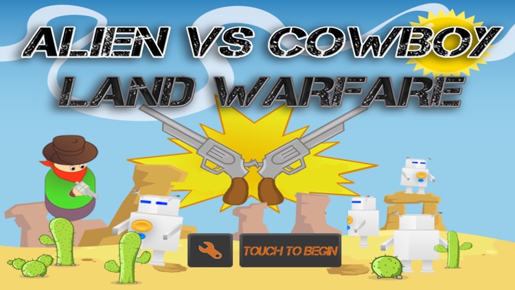 Alien vs Cowboy Land Warfare