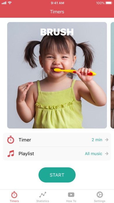 Toothy: Kids Toothbrush Timerのおすすめ画像1