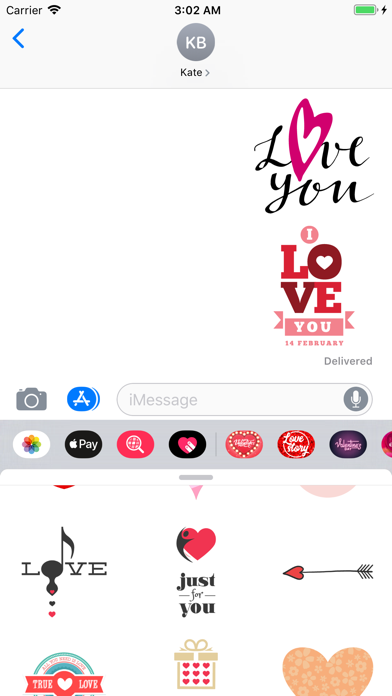 Love Happy Valentines Day Pack screenshot 3