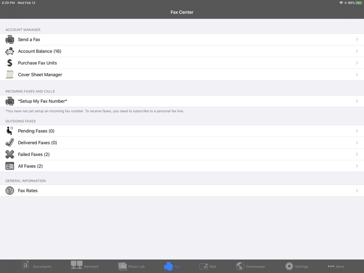 Fax Print & Share Pro for iPad screenshot-3