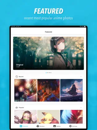Captura de Pantalla 3 Anime Gallery-Wallpaper of ACG iphone