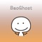 Cute "BaoGhost" expression sticker