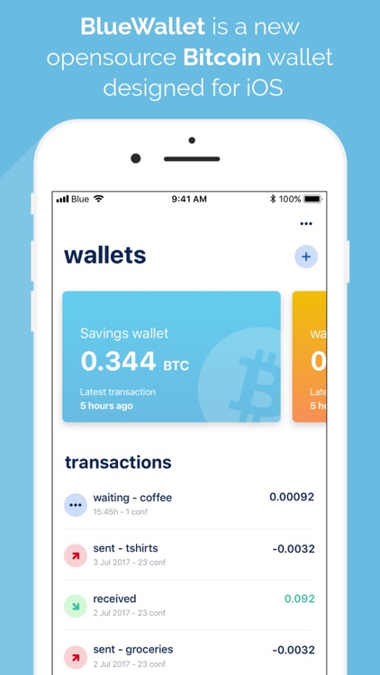 BlueWallet - Bitcoin wallet screenshot-0