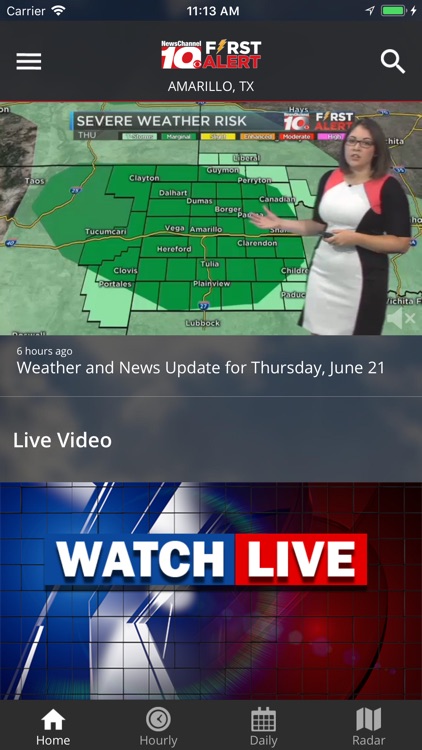 KFDA - NewsChannel 10 Weather