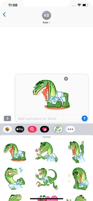 Crocodile Stickers Pack(圖3)-速報App