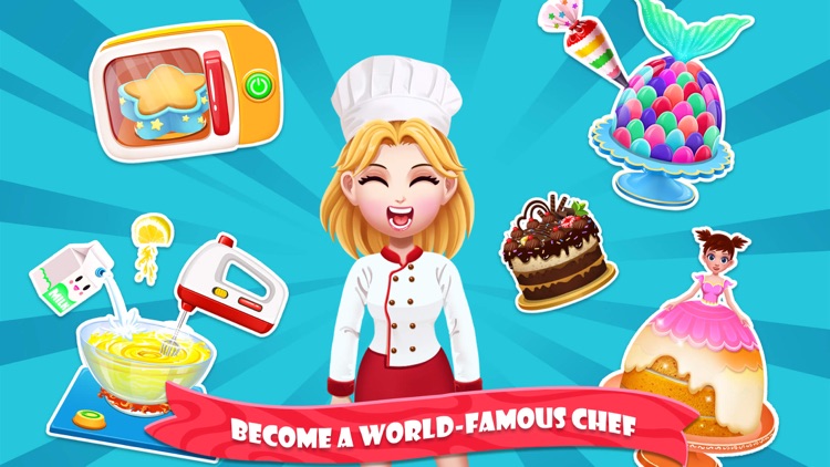 Cake maker & decorating games screenshot-4