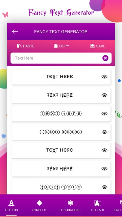Stylish & Fancy Text Generator screenshot-3