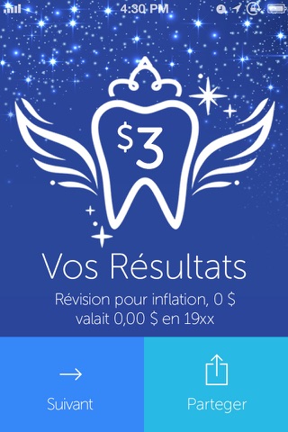 Visa's Tooth Fairy Calculator screenshot 4