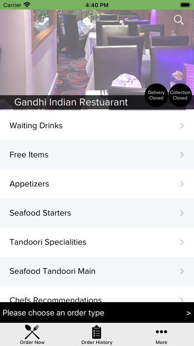 Gandhi Indian Restuarant' screenshot 2