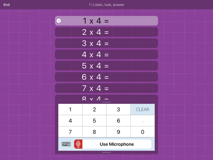 Times Tables Ages 6-7