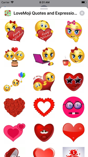 LoveMoji- Love Quotes & Wishes(圖9)-速報App