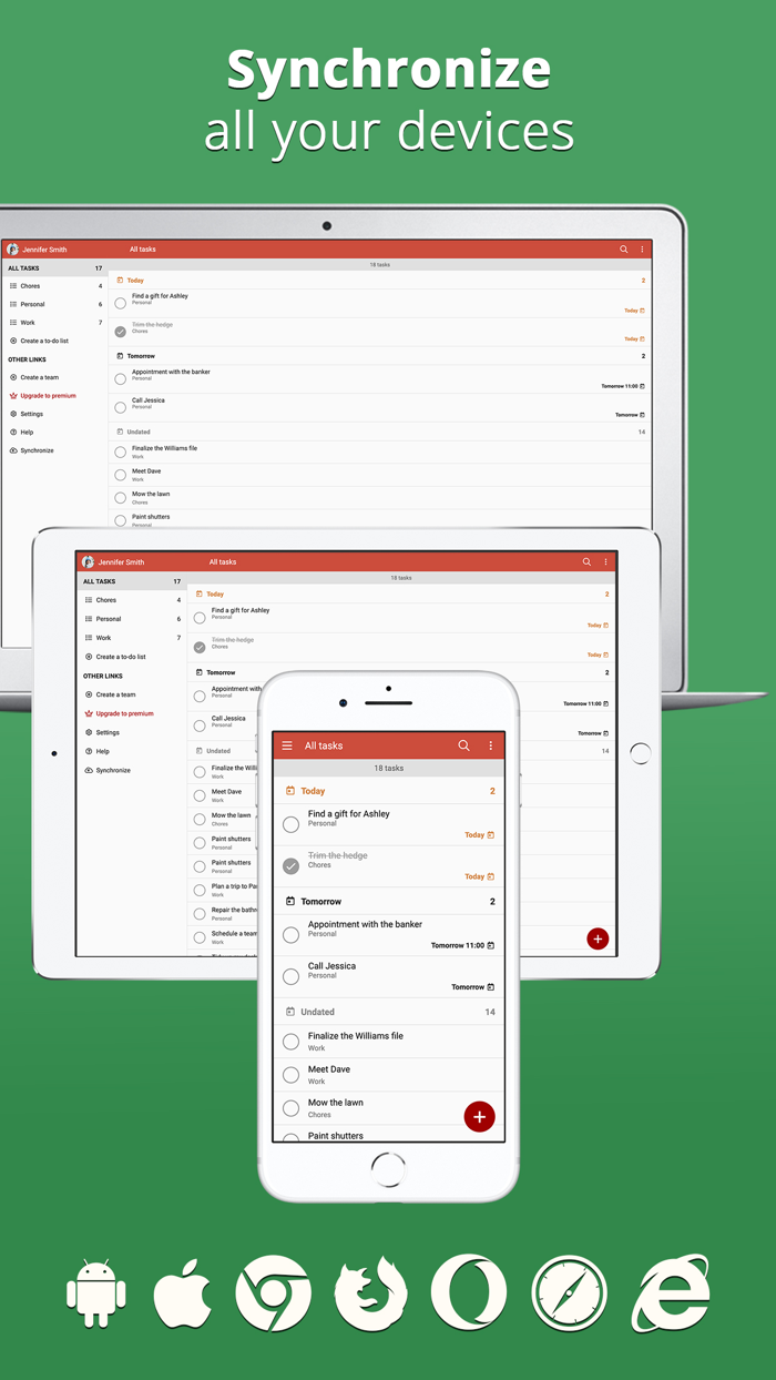 Neteek Shared To-Do Lists