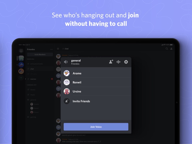 Discord Talk Chat Hang Out On The App Store - party hangout join disc and group roblox