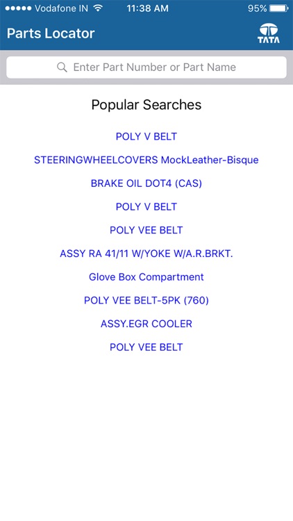 Tata Motors Parts Locator