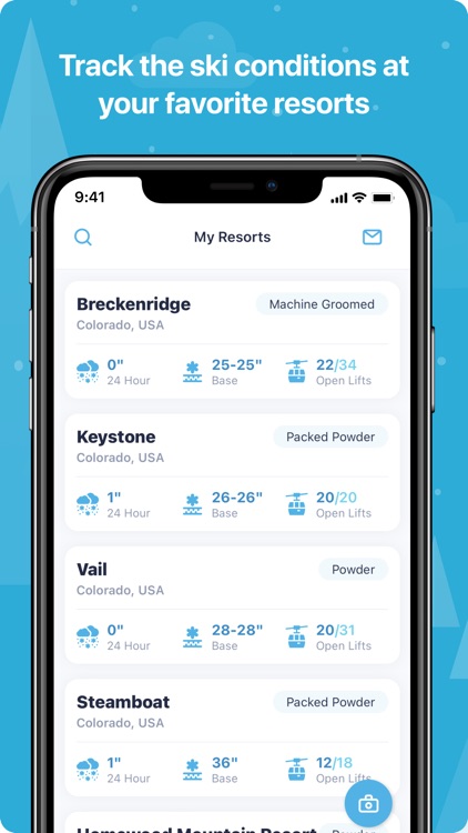 OnTheSnow Ski & Snow Report screenshot-0