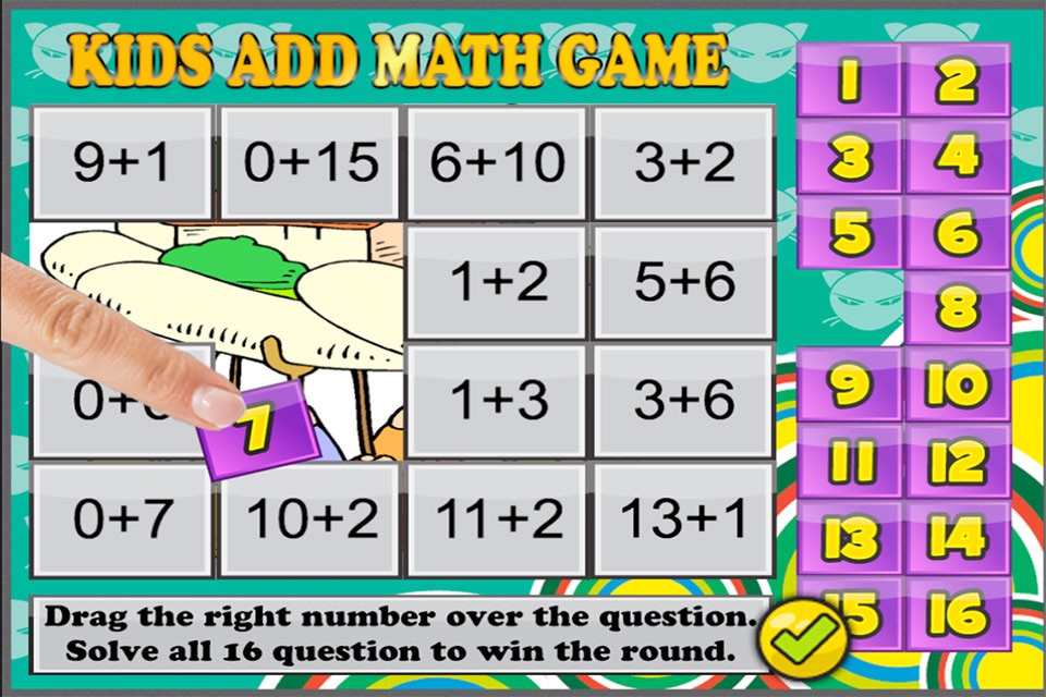 Kids Add Math Game screenshot 2