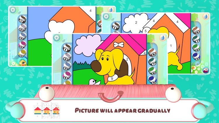 Color by Numbers - Dogs screenshot-4