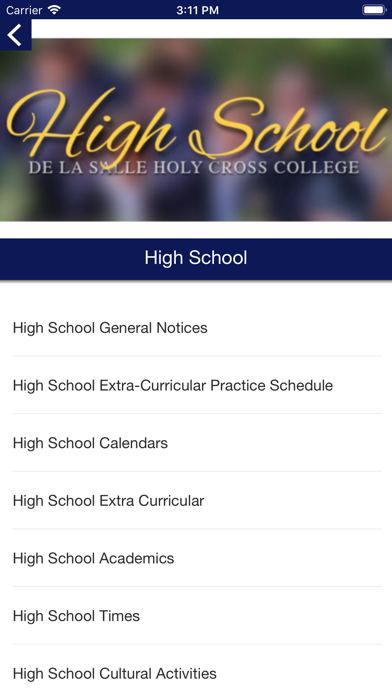 De La Salle Holy Cross College screenshot 2