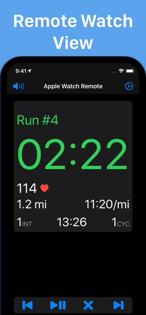 running interval app for apple watch