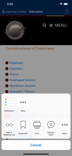 Head & Neck Cancer Manager(圖5)-速報App