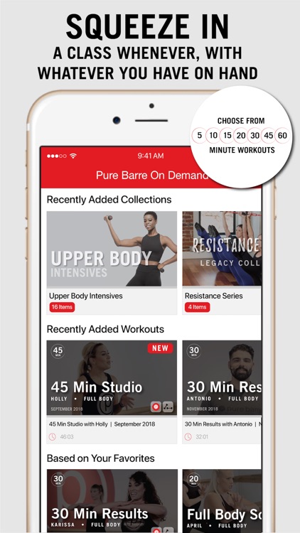 Pure barre best sale on demand equipment