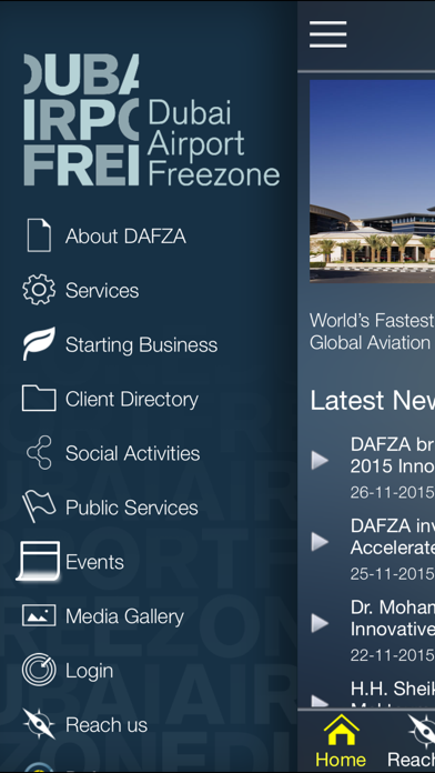 How to cancel & delete DAFZA from iphone & ipad 2