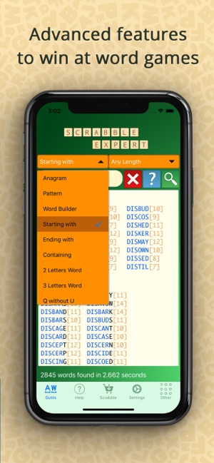 Word Expert: word finder tool