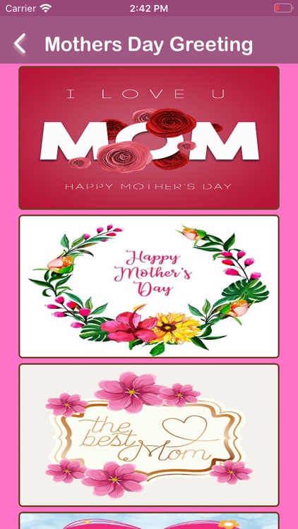 Mothers Day Greeting