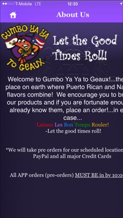 Gumbo Ya Ya to Geaux