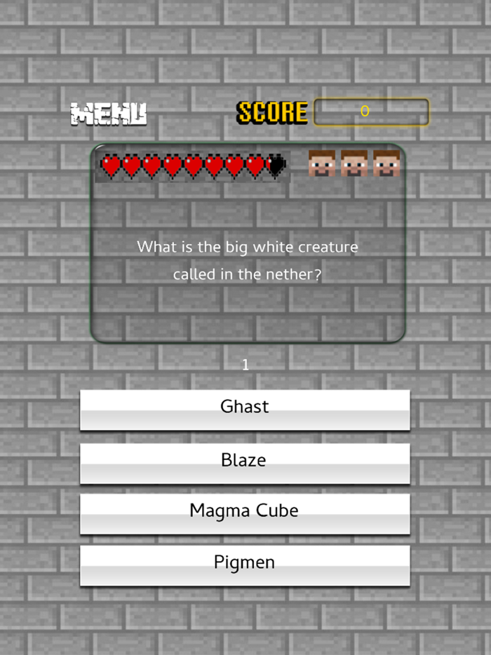 QuizCraft For Minecraft Pocket