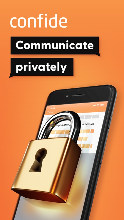 Confide - Private messenger screenshot-0