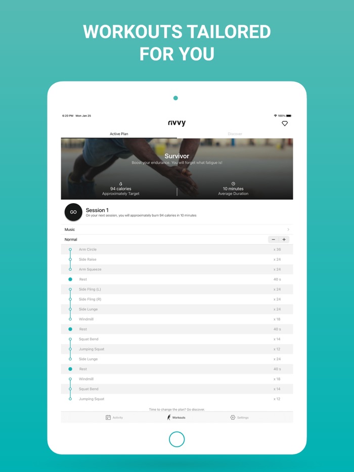Rivvy AI Fitness Trainer