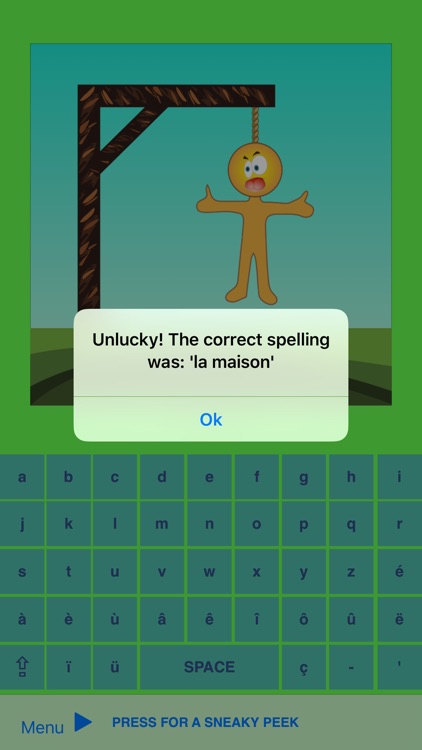 French Spelling Hangman screenshot-4