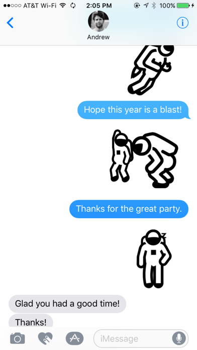 How to cancel & delete Animated Astronaut Stickers from iphone & ipad 1