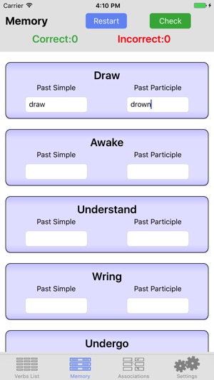 English Irregular Verbs(圖3)-速報App