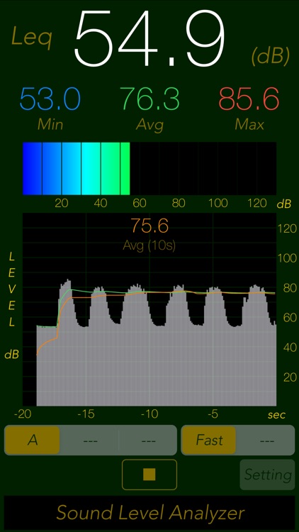 Sound Level Analyzer Lite screenshot-0