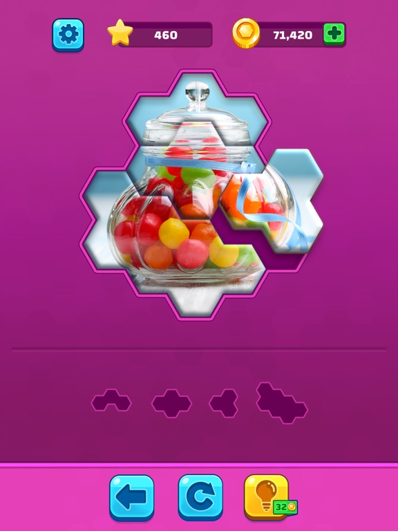 Игра Hexa Jigsaw Puzzle ®