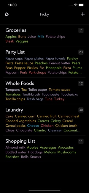 Picky - Grocery Shopping List(圖2)-速報App